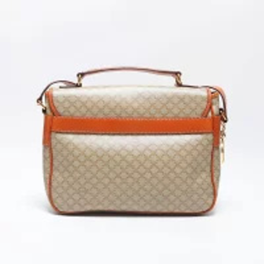 Celine Macadam Messenger Bag Shoulder Beige - Picture 3 of 13